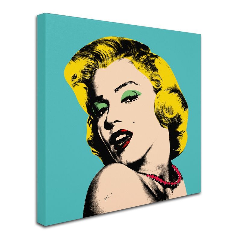 Mark Ashkenazi Colorful Celebrity Portrait Canvas Art, 24 x 24 Inches