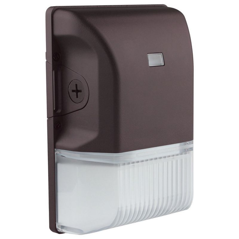 Small Bronze Dimmable LED Wall Pack Light