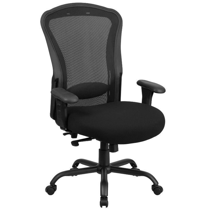 ErgoFlex 360 High-Back Black Mesh Adjustable Office Chair