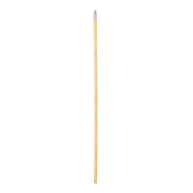 Linzer 48-inch Natural Wood Extension Pole with Metal Tip