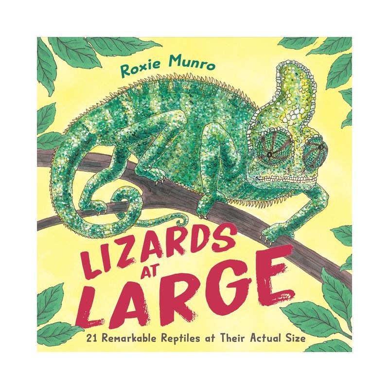 Lizards at Large Hardcover Non-fiction Kids' Book