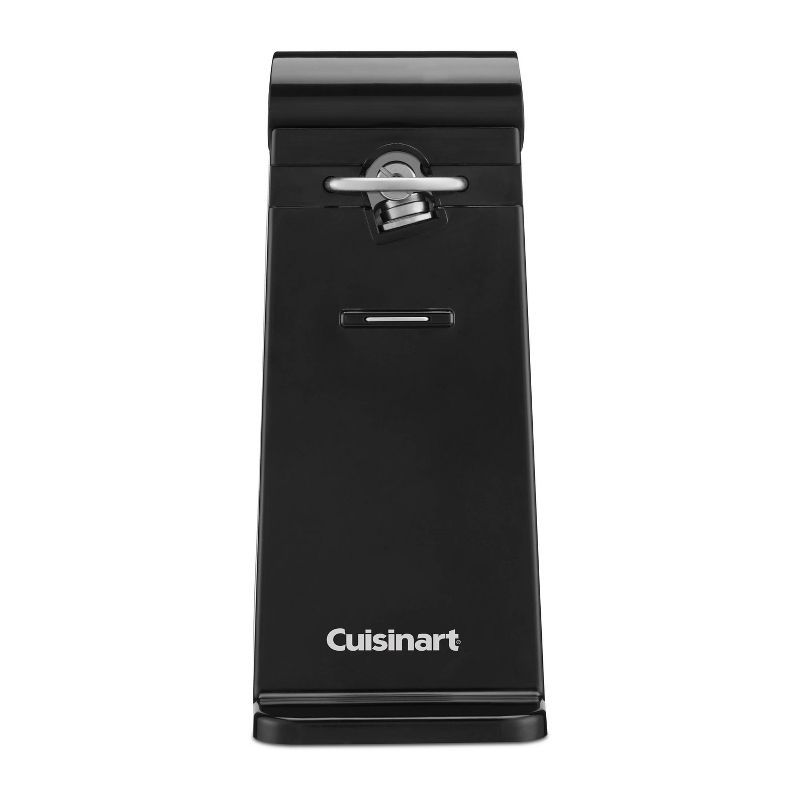 Black Electric Side-Cut Can Opener with Magnet