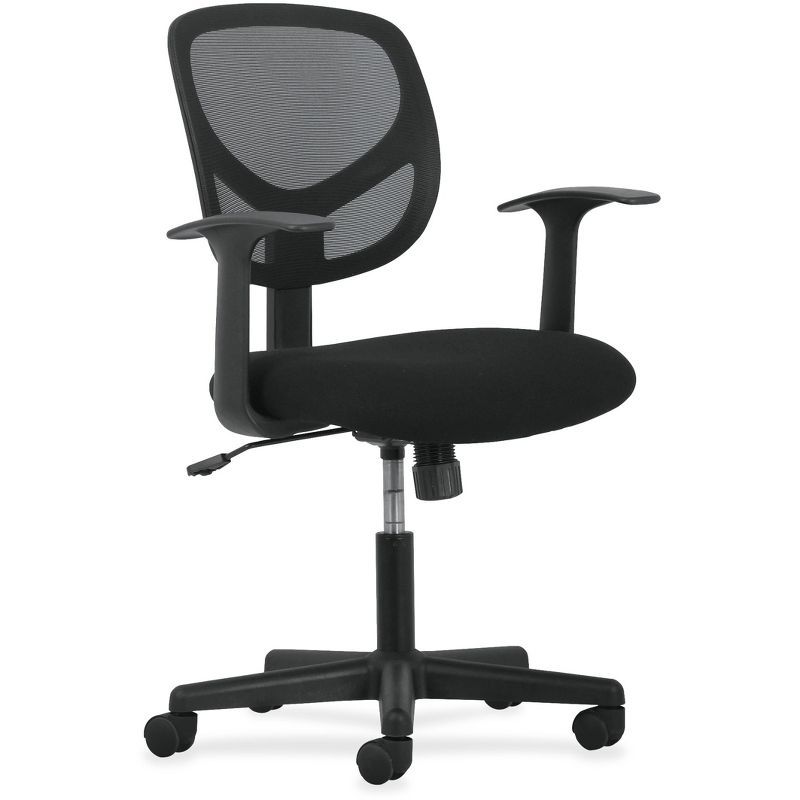 ErgoFlex Black Mesh Task Chair with Sculpted Arms