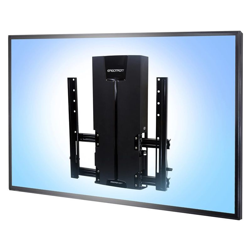 Ergotron Black Adjustable Wall Mount for Large Displays