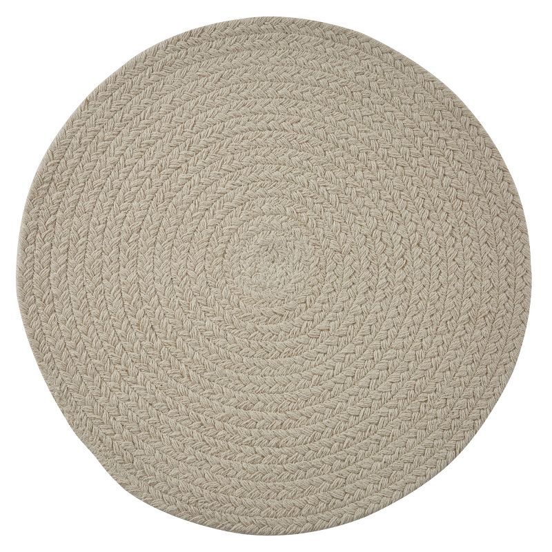 Essex Round Cotton Braided Fall Placemat Set