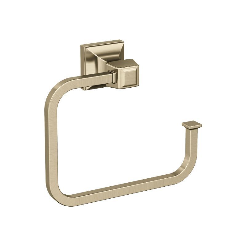 Golden Champagne Wall Mounted Towel Ring 5-3/4 inch