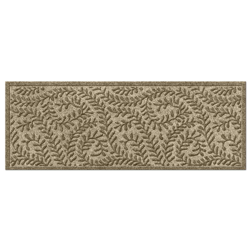 Eco-Friendly Boxwood Leaf Pattern 25" Outdoor Doormat