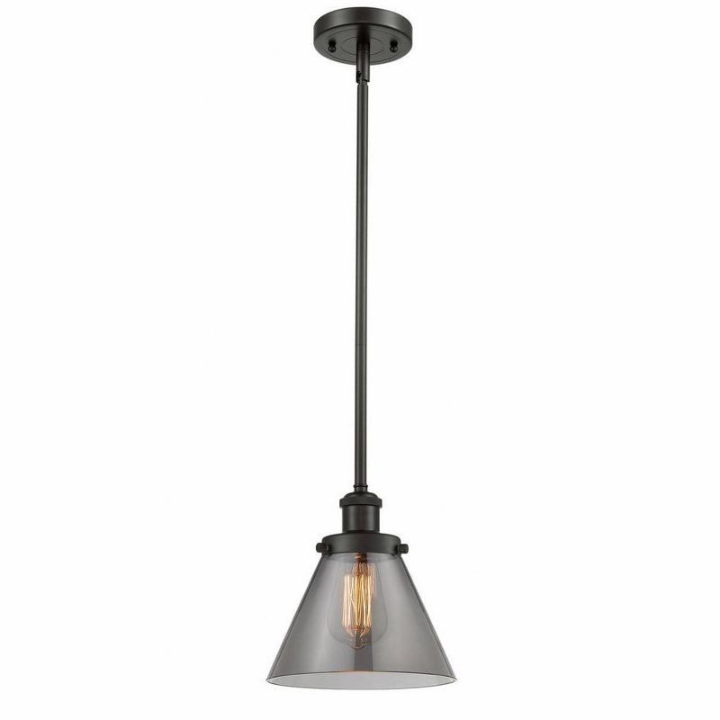 Mini Oil Rubbed Bronze Glass LED Pendant Light