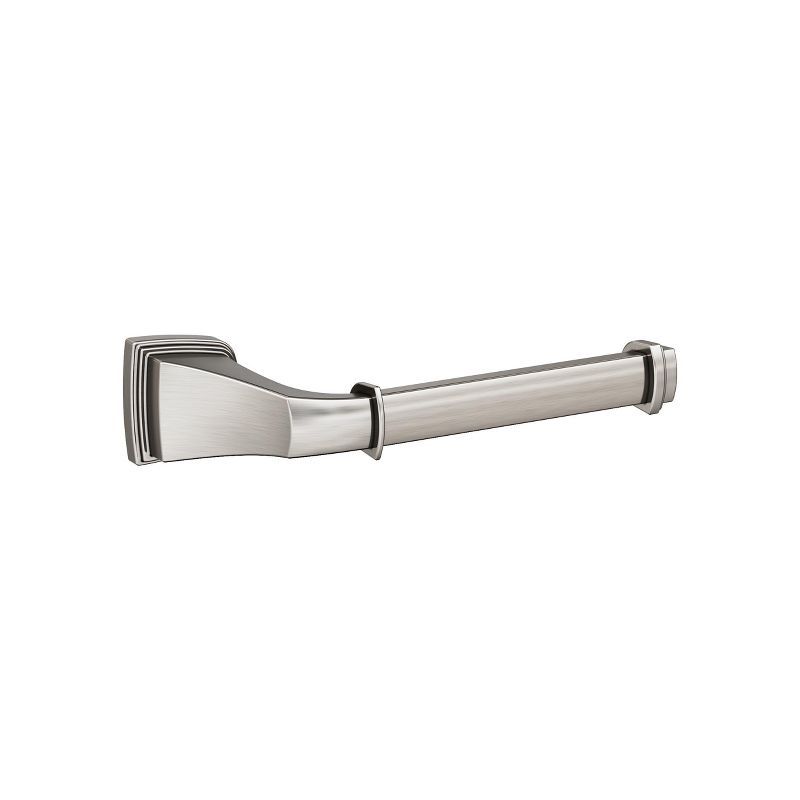 Brushed Nickel Single Post Toilet Paper Holder