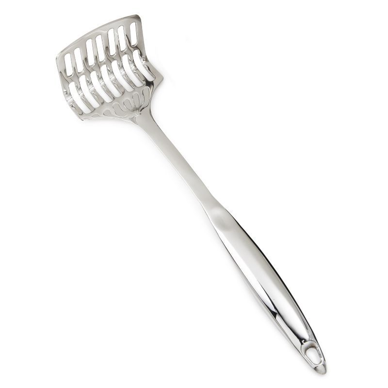 Stainless Steel Corrosion-Resistant Potato Masher, 13" Silver