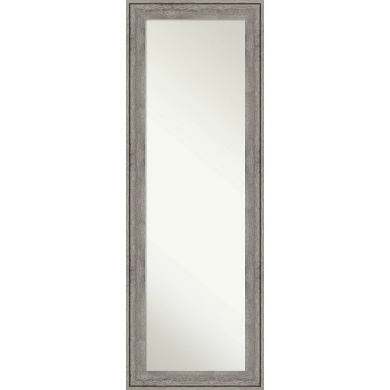 Regis Gray-Washed Distressed Wood Full Length Mirror