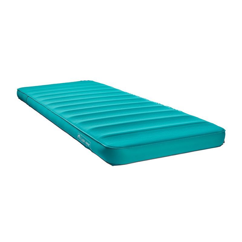 Teal Insulated FlexForm Camping Sleep Pad with Recycled Fabric