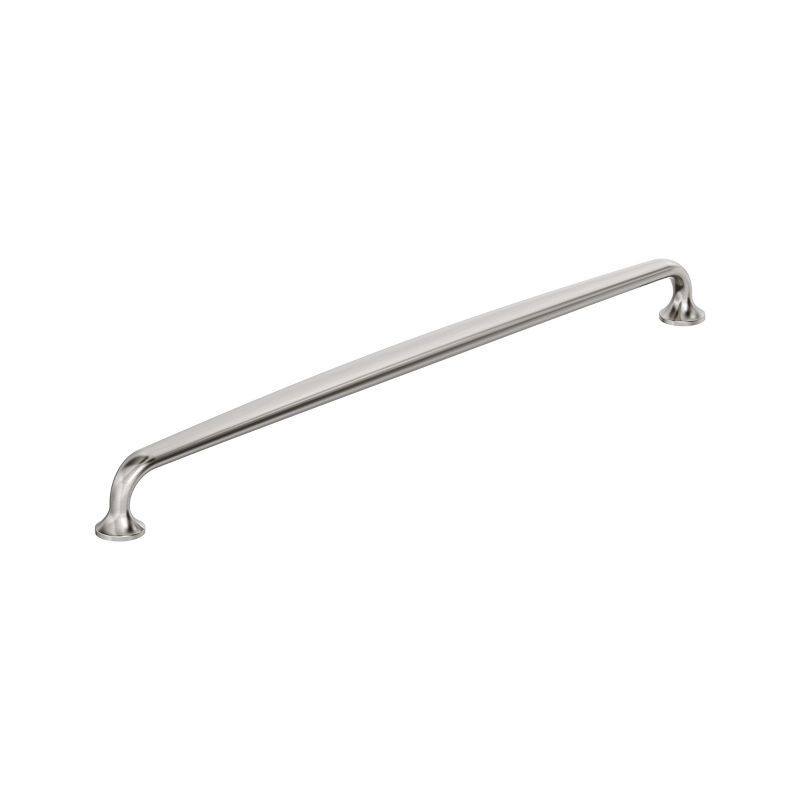 Satin Nickel 12-5/8 inch Modern Bar Pull