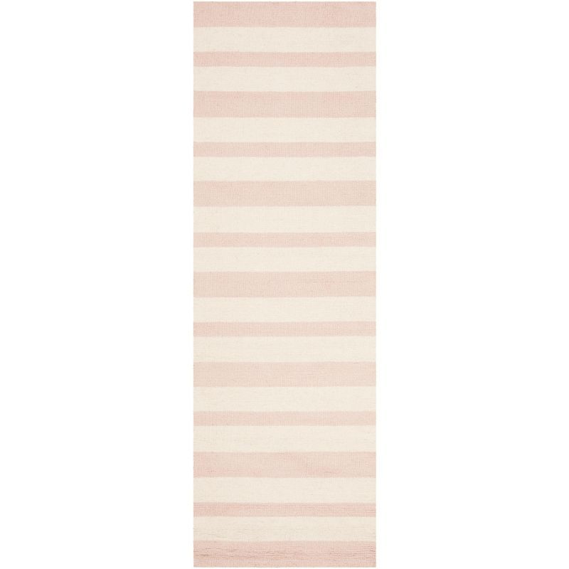 Ivory Whimsy Hand-Tufted Wool Kids Runner Rug - 2'6" x 8'