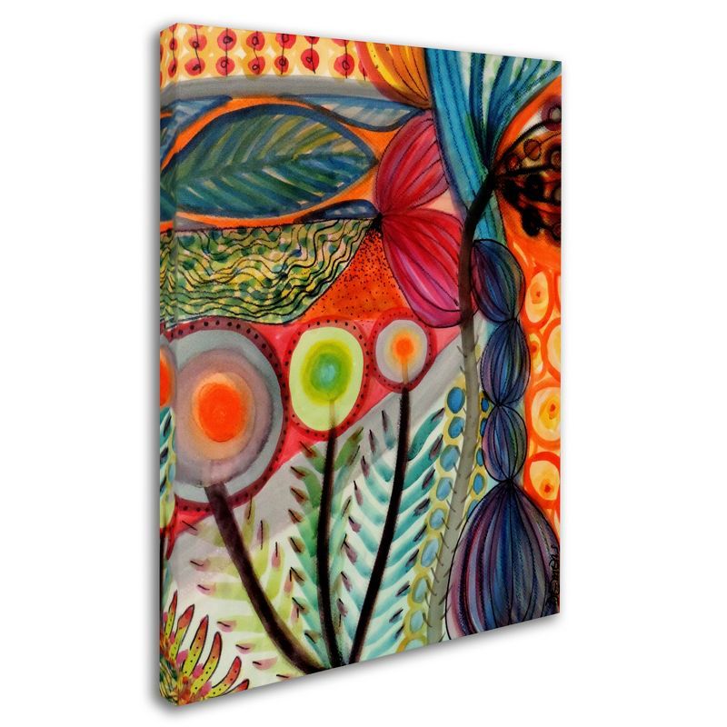 Vivaces Colorful Abstract Canvas Wall Art for Kids, 18" x 24"