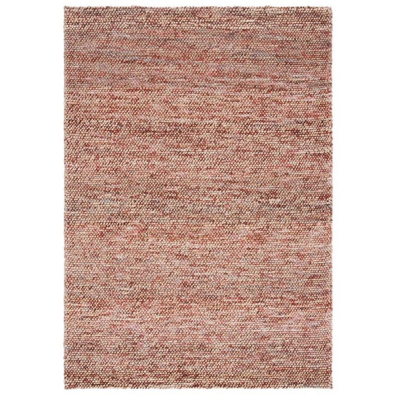 Hand-Knotted Blue Wool Bohemian Area Rug