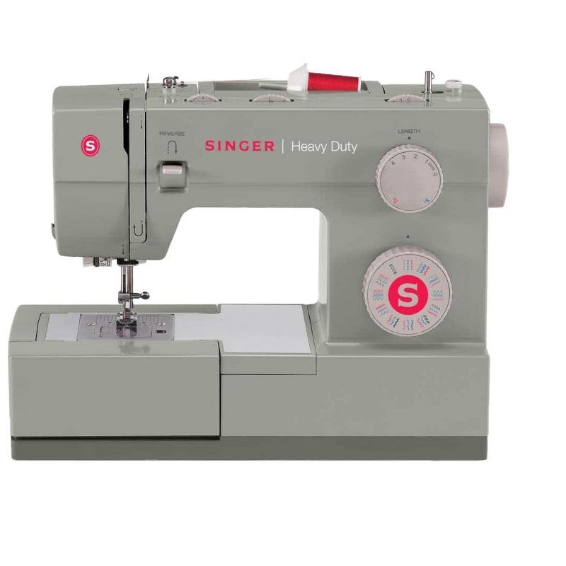 Singer Heavy Duty Gray Portable Sewing Machine