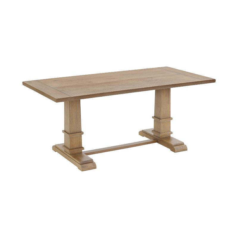 Joanna Rustic Brown Reclaimed Wood Farmhouse Dining Table