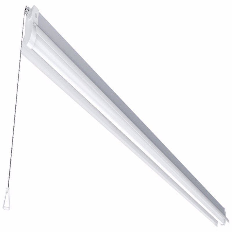 Sleek 48" White Aluminum 4000 Lumen LED Shop Light