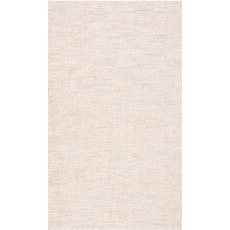 Hand-Knotted Artisan Red Jute 5'x8' Non-Slip Area Rug