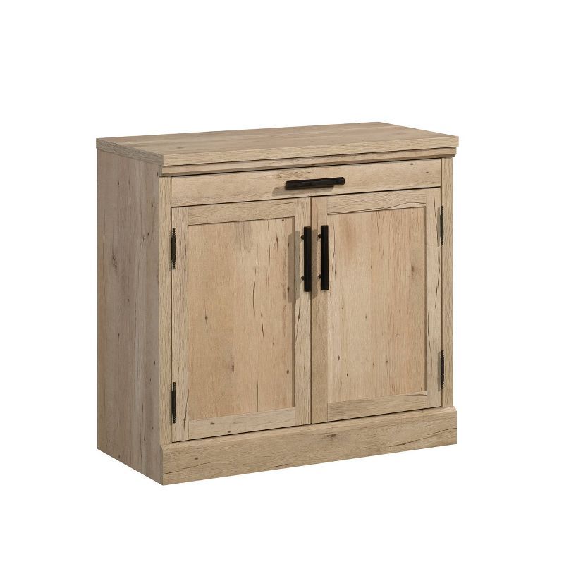 Prime Oak 2-Door Office Storage Cabinet with Adjustable Shelf