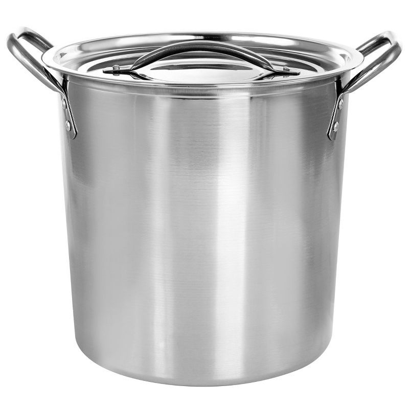 Whittington 8 Quart Stainless Steel Stock Pot with Lid