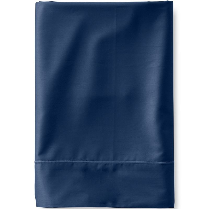 Deep Sea Navy Queen Cotton Sateen Sheet Set