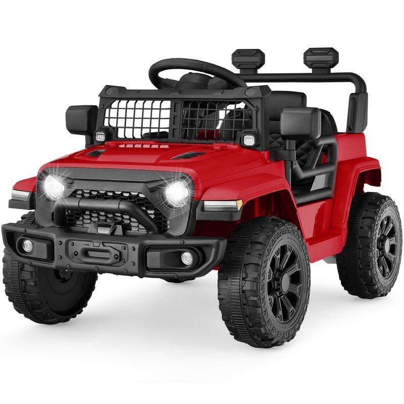 6V Red Kids Ride-On Truck with Remote Control