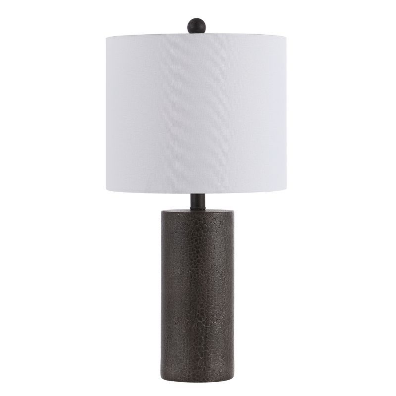 Nori Subtle Intrigue 15" Dark Grey Polyresin Table Lamp