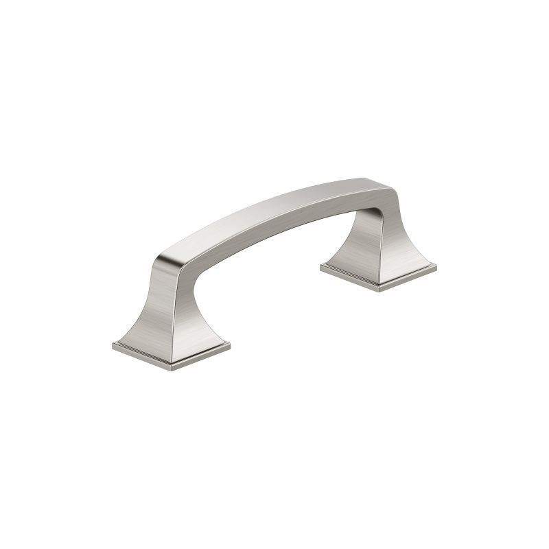 Satin Nickel 3 Inch Center-to-Center Cabinet Drawer Pull