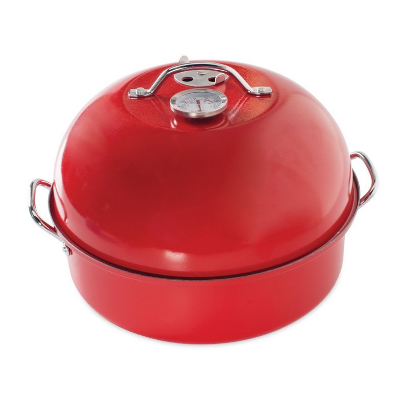 365 All-American Indoor/Outdoor Kettle Smoker in Red