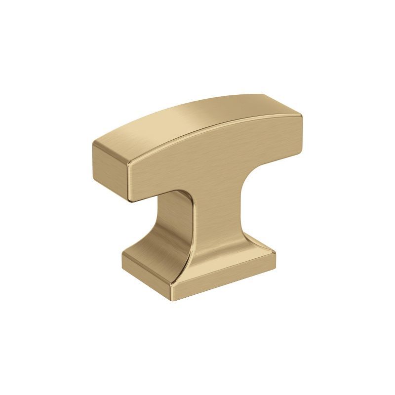 Champagne Bronze T-Handle Cabinet Knob with Mounting Hardware