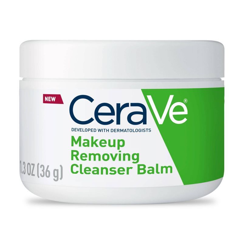 CeraVe Hydrating Makeup Removing Cleanser Balm, Travel Size