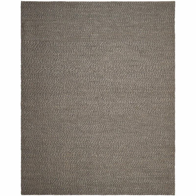 Handmade Gray Braided Jute 8' x 10' Area Rug