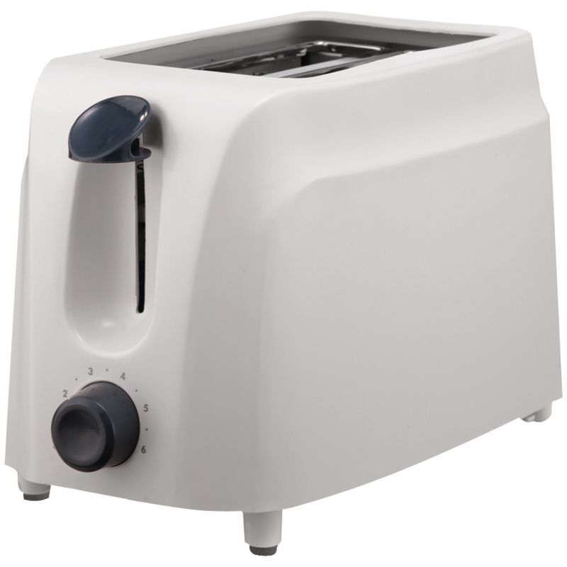 White Cool Touch 2-Slice Toaster with Wide Slots