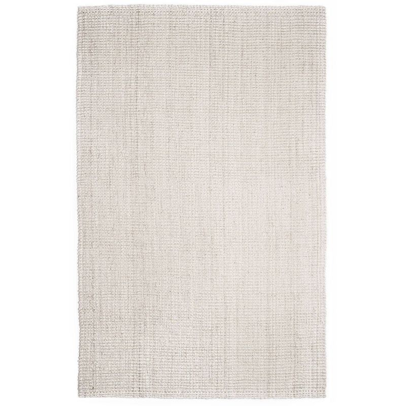Ivory Braided Handmade Wool Rectangular 9' x 12' Rug