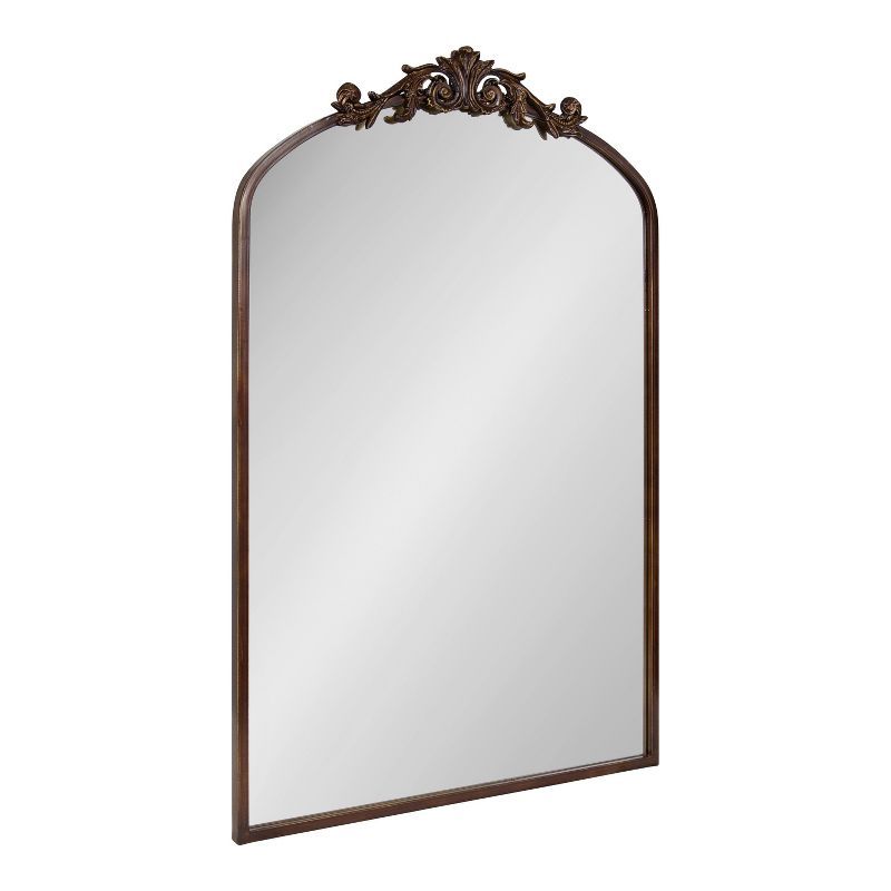 Arendahl Bronze 24" x 36" Ornate Arch Wall Mirror