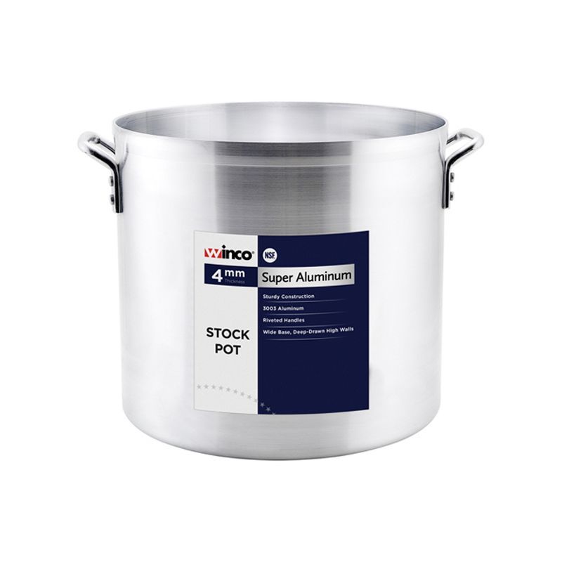 Winco 24-Quart Heavy Duty Aluminum Stock Pot