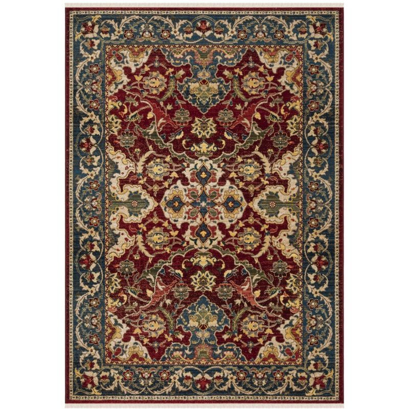 Kashan KSN307 Power Loomed Rugs - Safavieh