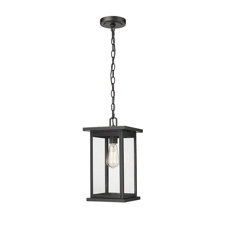 Powder Coat Black Metal Outdoor Hanging Lantern