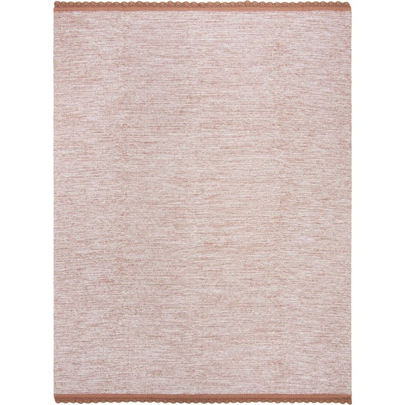 Montauk 8' x 10' Brown Flat Woven Wool Cotton Area Rug