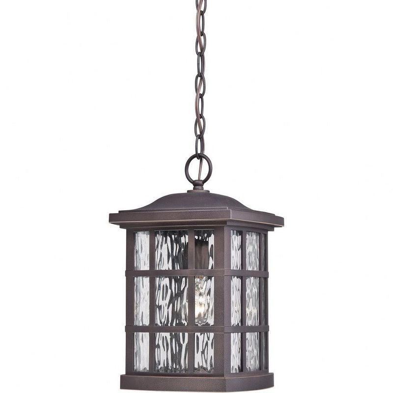 Stonington Palladian Bronze Glass Outdoor Hanging Lantern