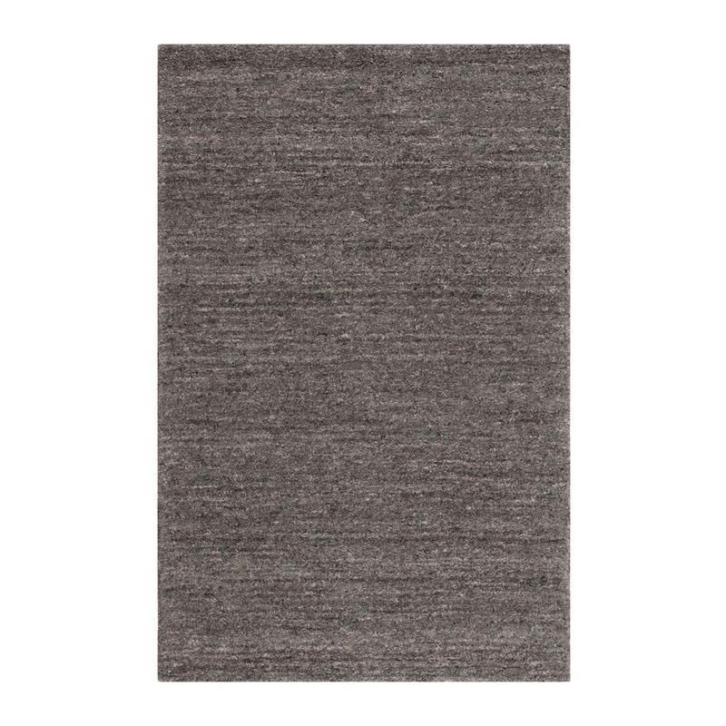 Avalon Hand-Tufted Wool Rectangular Rug in Heathered Gray - 8' x 10'