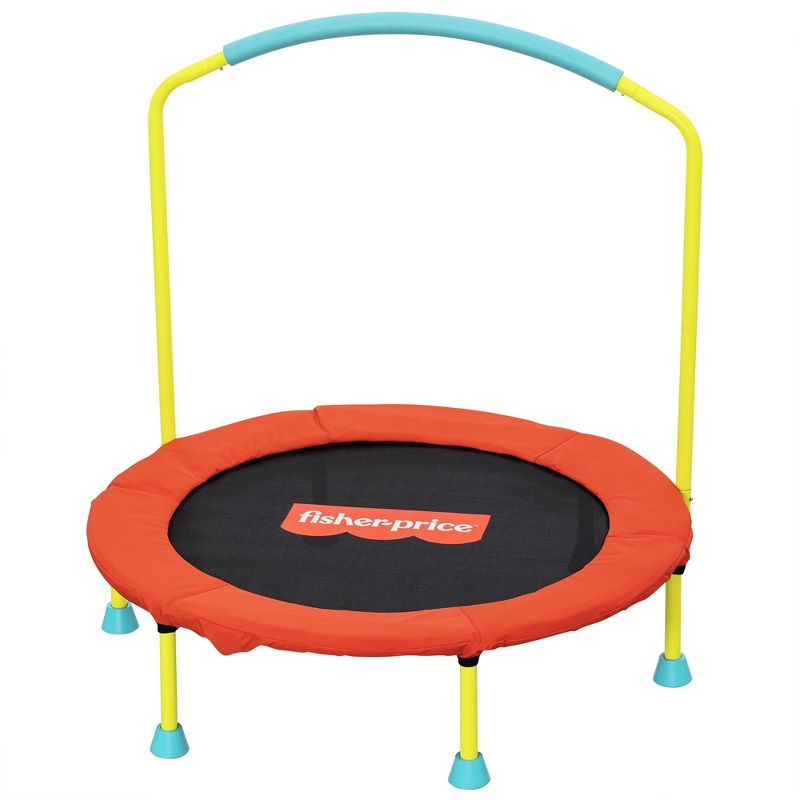 Fisher-Price 36 Inch Multicolor Kids' Round Trampoline