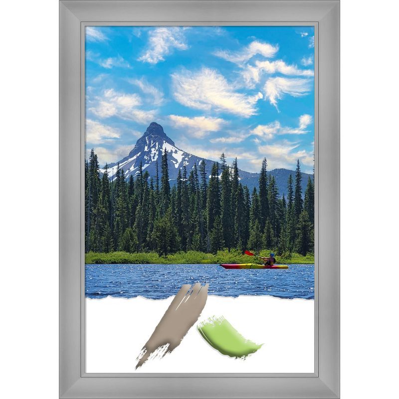 Flair Polished Nickel Classic Wall Picture Frame