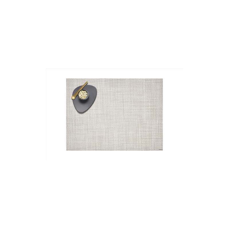 Chilewich Natural Vinyl Basketweave Rectangle Placemat