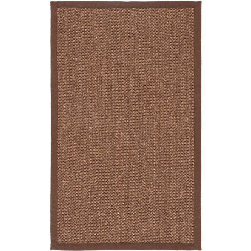 Brown Sisal and Jute Handmade Area Rug, 3' x 5'