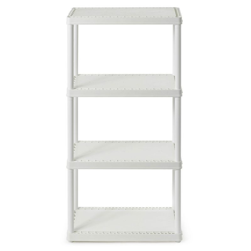 White 4-Shelf Kids Storage Organizer