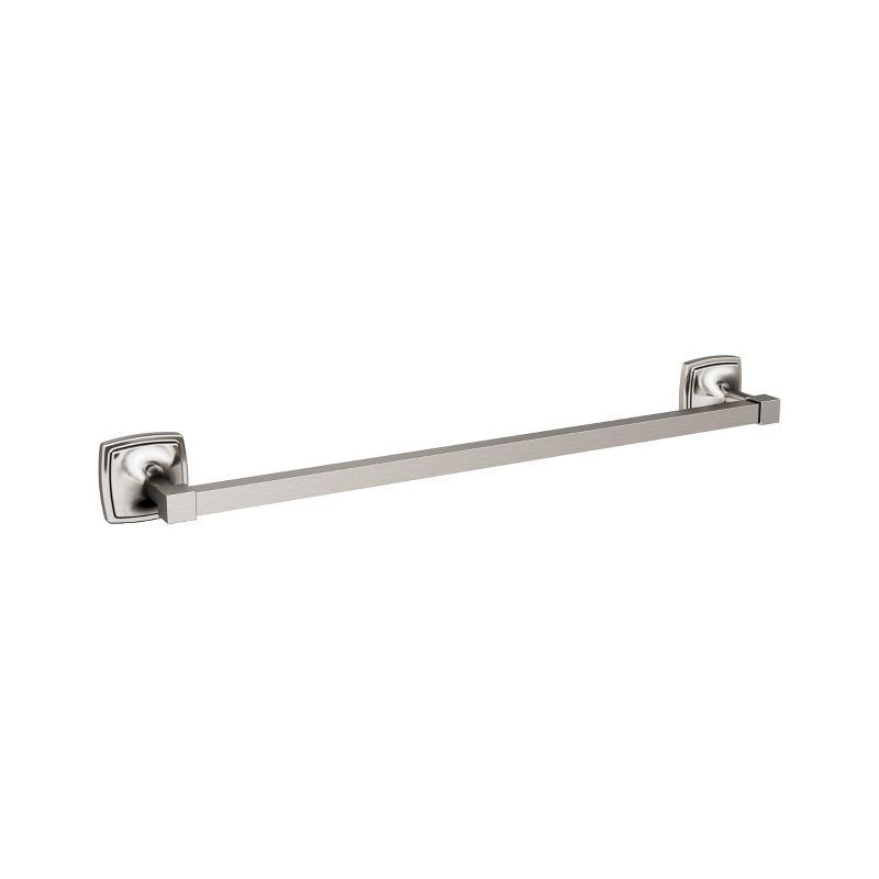 Brushed Nickel 18-Inch Wall Mounted Towel Bar