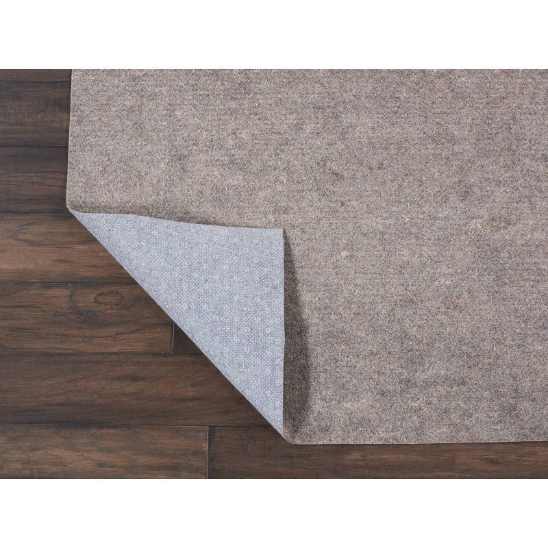 Finna Minimalist Grey Extra-Long-Staple Cotton Rug Pad